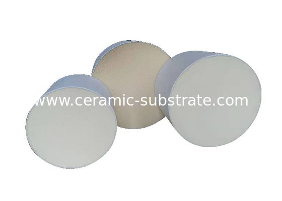 Substrato Cordierite Diesel Particulate Filter Branco Alta Porosidade